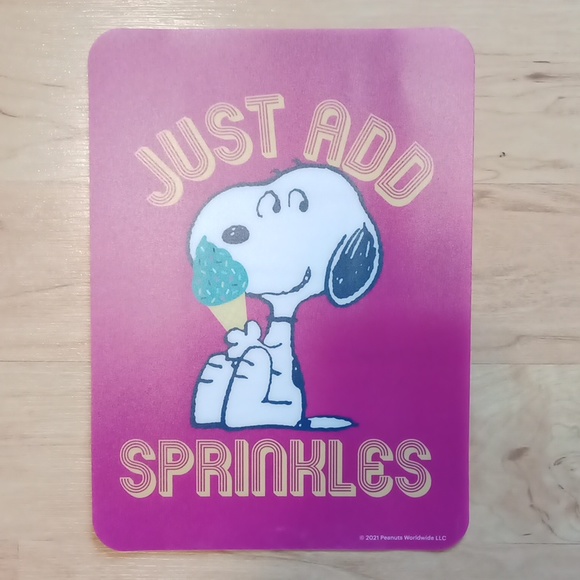 Peanuts Snoopy Charlie Brown Flexible Cutting Chopping Boards 4 pack - Picture 6 of 11